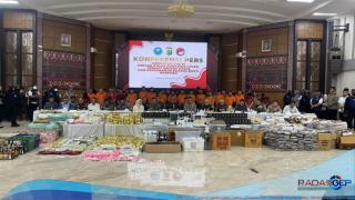 BNN Sumut Musnahkan Ladang Ganja dan sabu, Diapresiasi Komisi III DPR RI